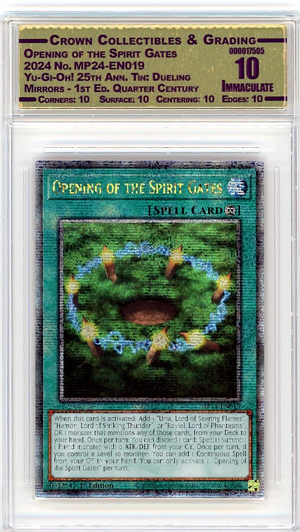 Opening of the Spirit Gates
