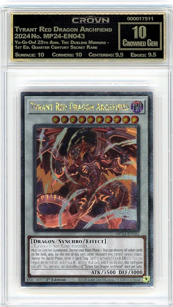 Tyrant Red Dragon Archfiend