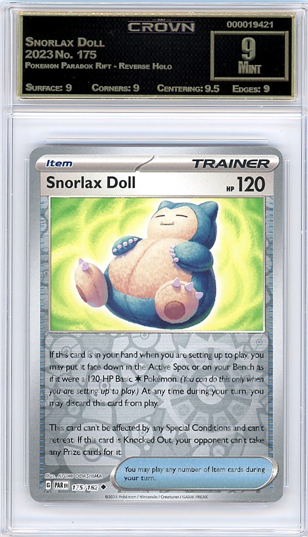 Snorlax Doll