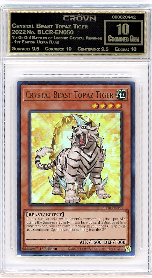 Crystal Beast Topaz Tiger