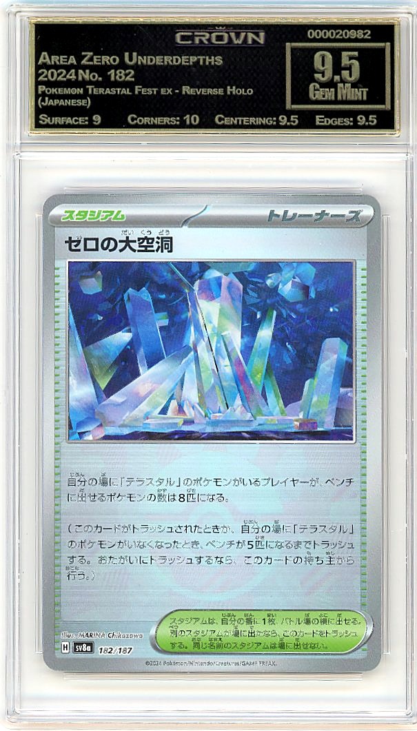 Area Zero Underdepths