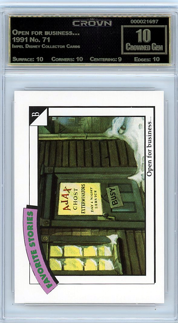 Open for business…