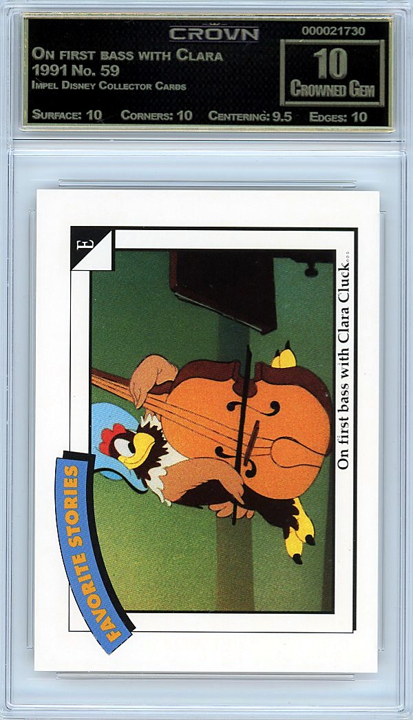 On first bass with Clara Cluck..