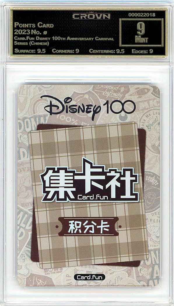 Points Card