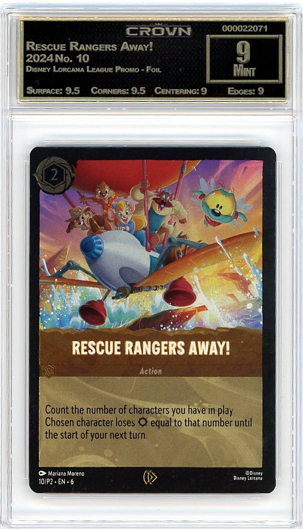 Rescue Rangers Away!