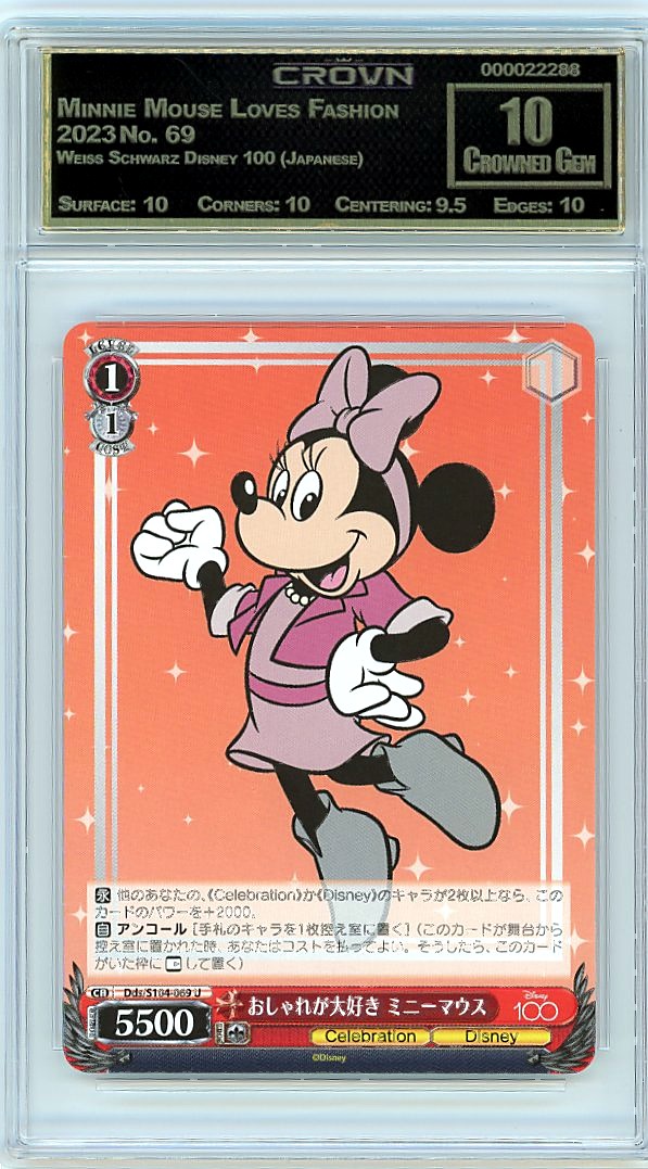 Minnie Mouse Loves Fashion