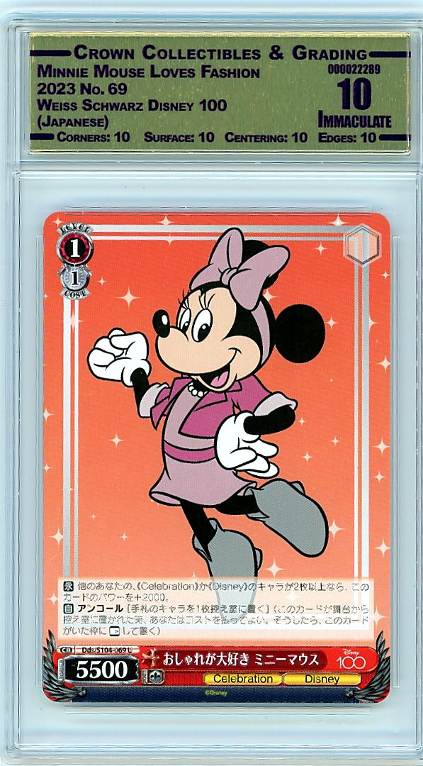 Minnie Mouse Loves Fashion