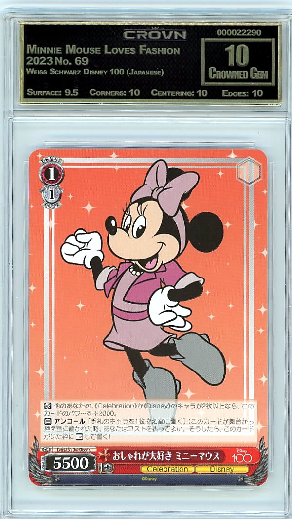Minnie Mouse Loves Fashion