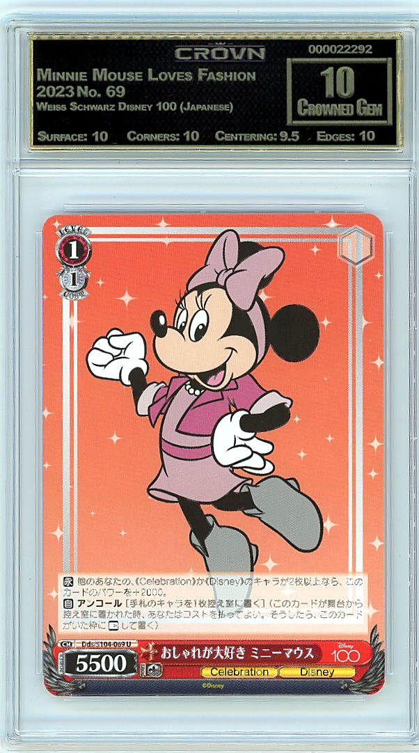 Minnie Mouse Loves Fashion