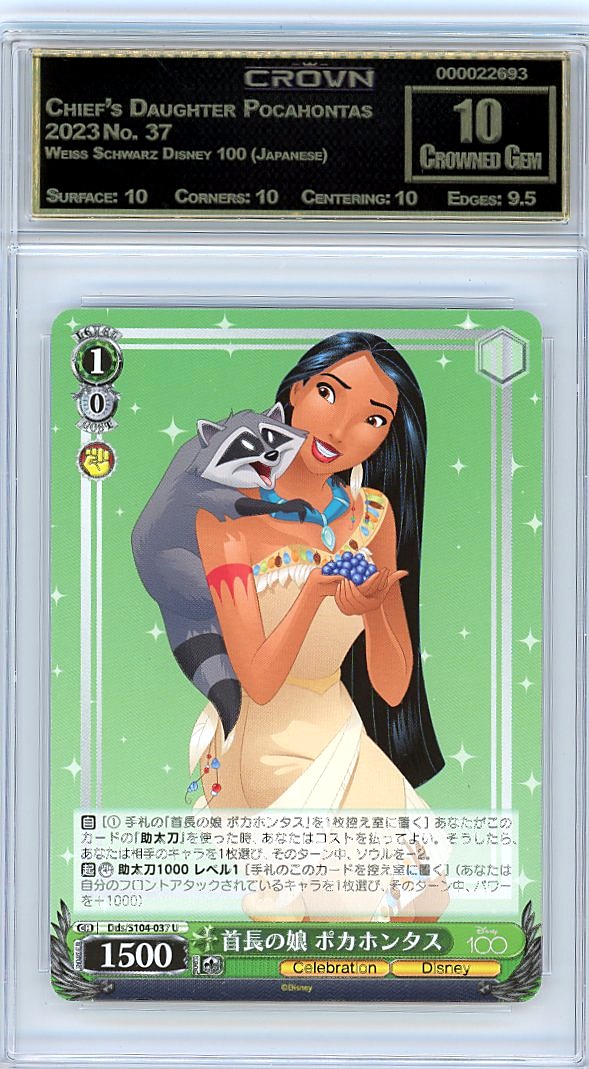 Chief's Daughter Pocahontas
