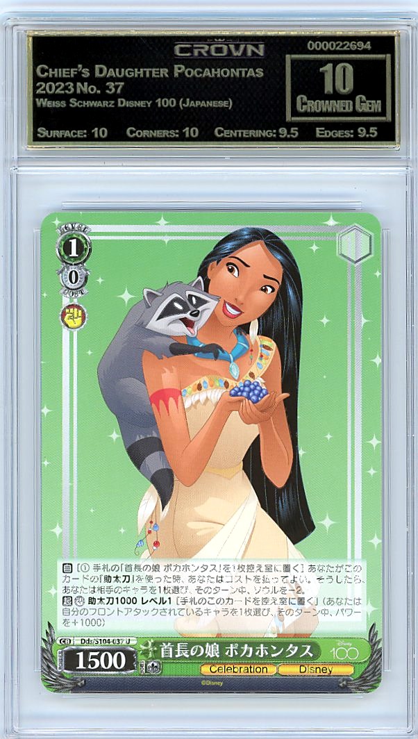 Chief's Daughter Pocahontas