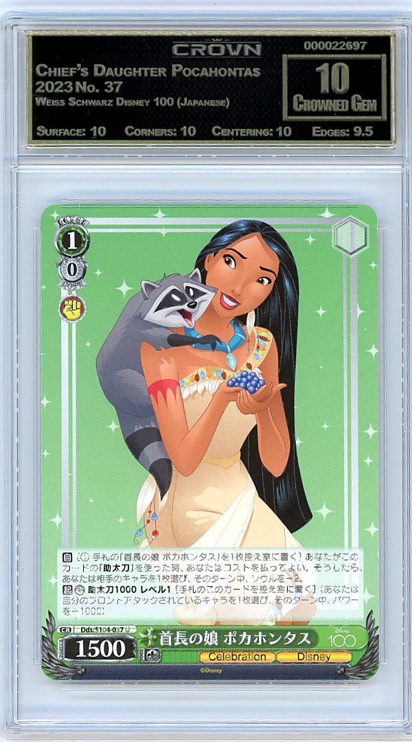 Chief's Daughter Pocahontas