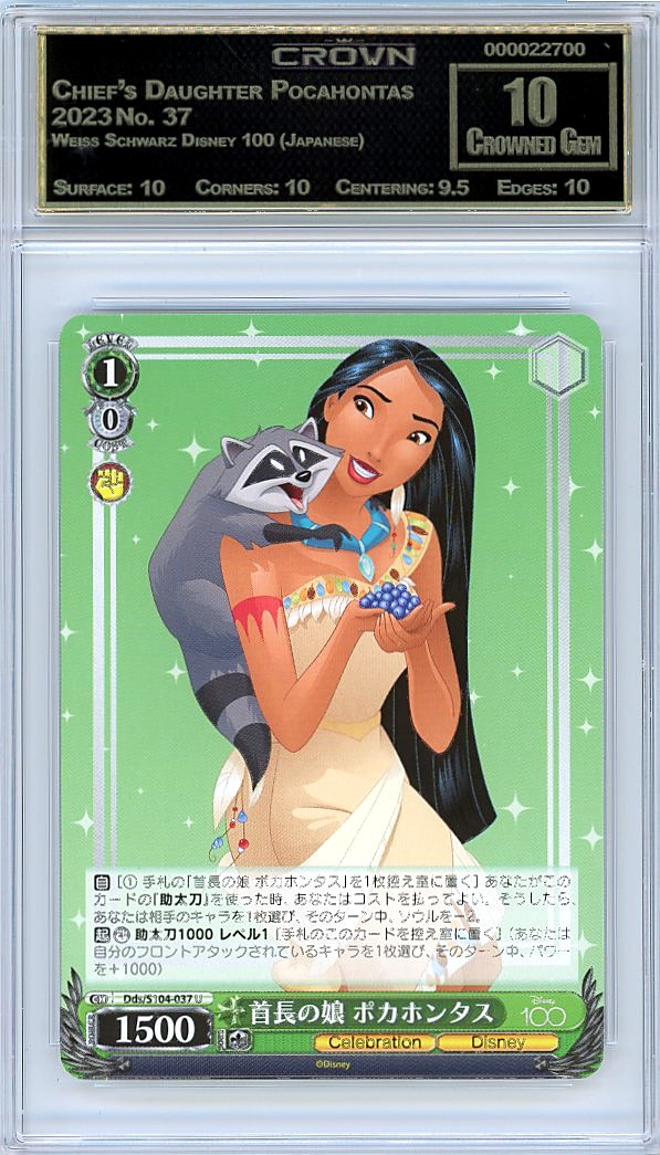 Chief's Daughter Pocahontas