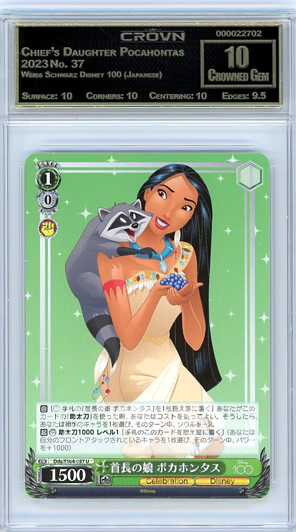 Chief's Daughter Pocahontas