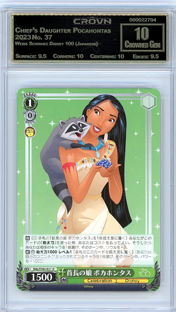 Chief's Daughter Pocahontas