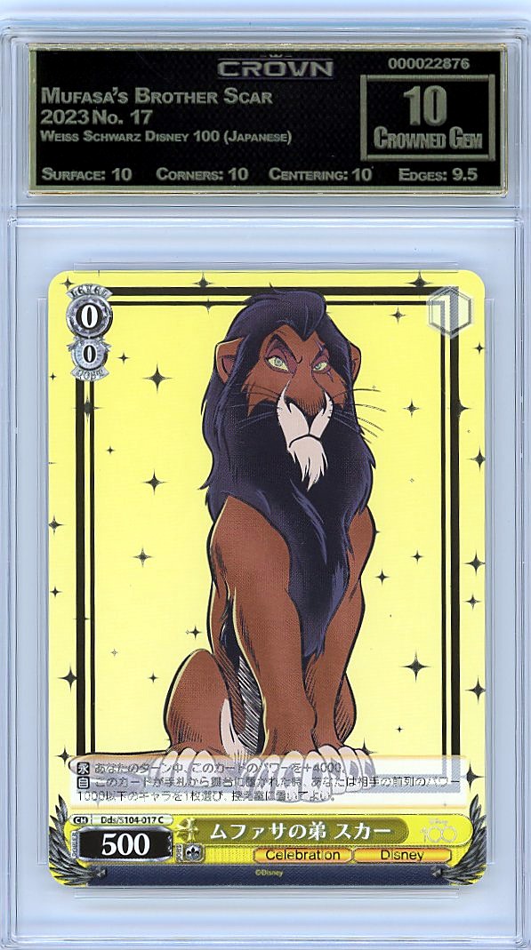 Mufasa's Brother Scar