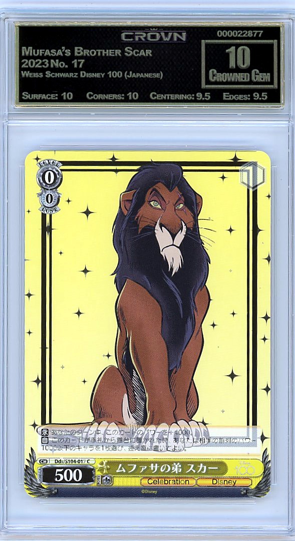 Mufasa's Brother Scar