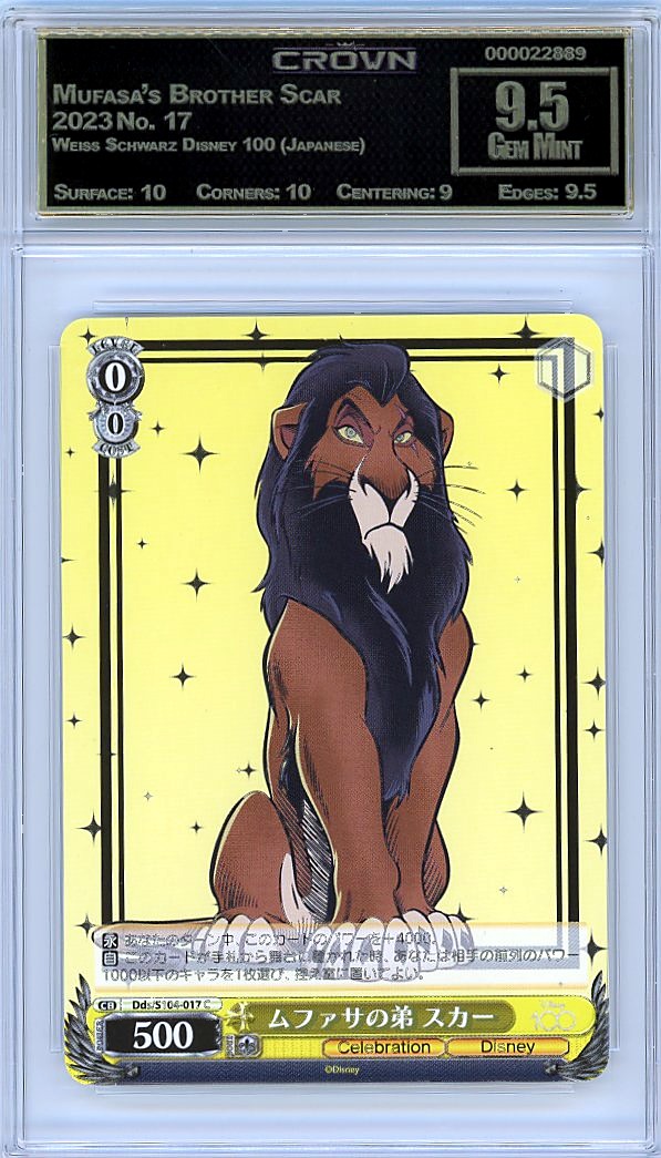 Mufasa's Brother Scar