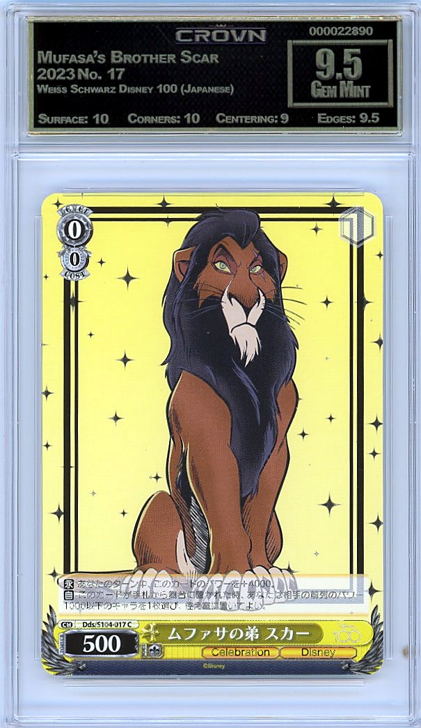 Mufasa's Brother Scar