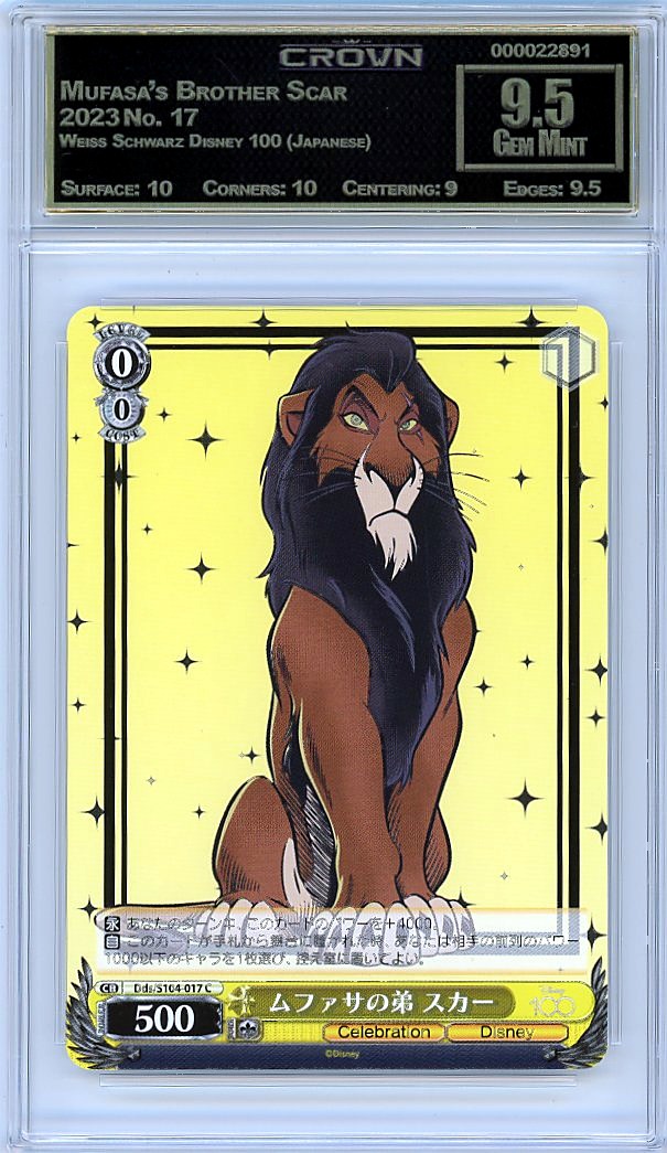 Mufasa's Brother Scar
