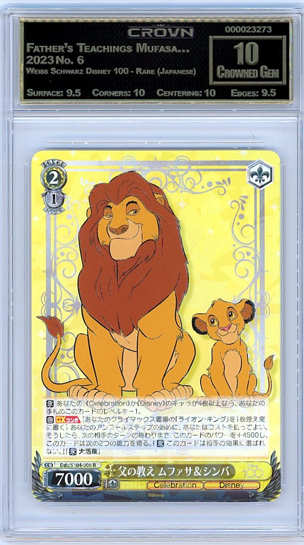 Father's Teachings Mufasa…