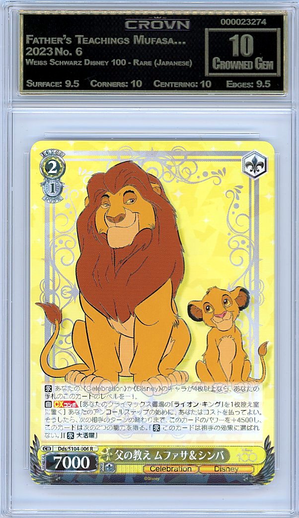 Father's Teachings Mufasa…