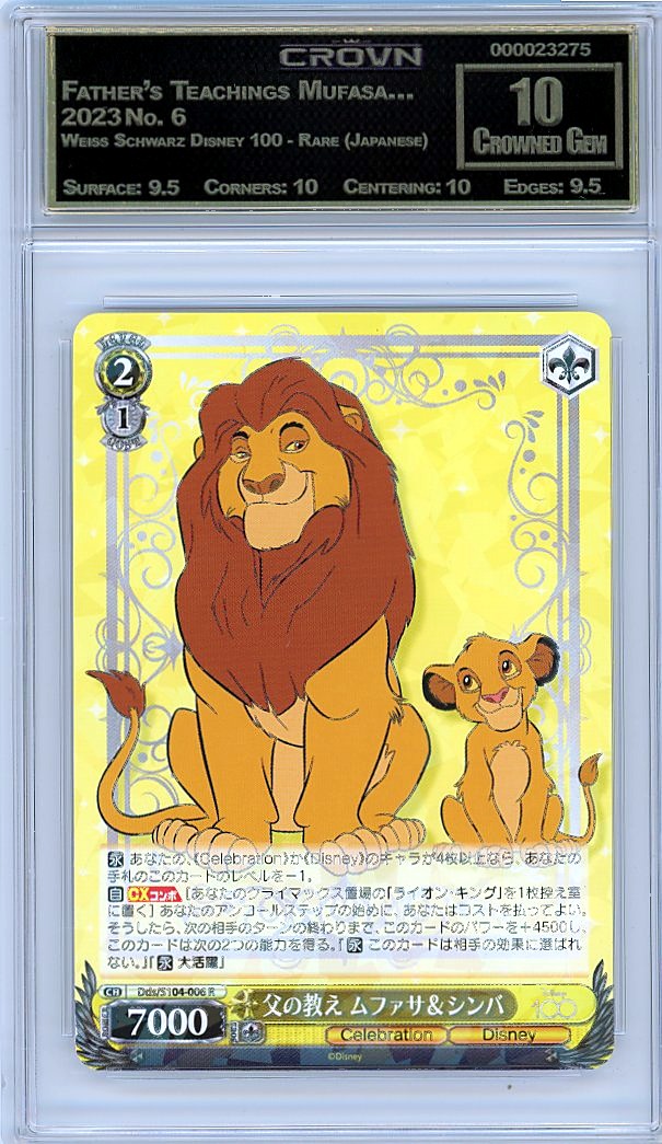 Father's Teachings Mufasa…