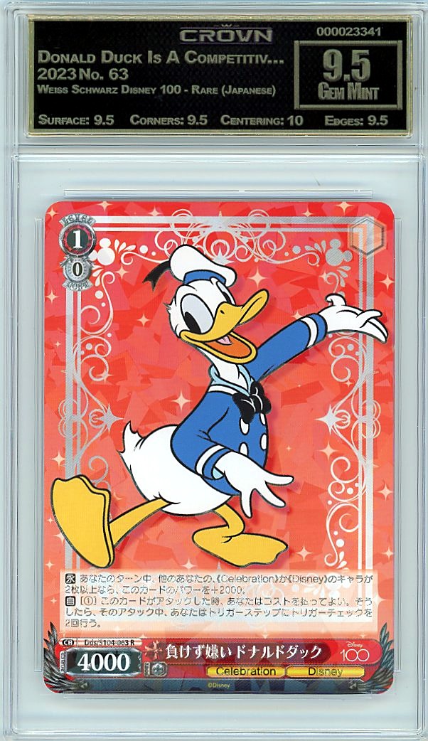 Donald Duck Is A Competitiv…