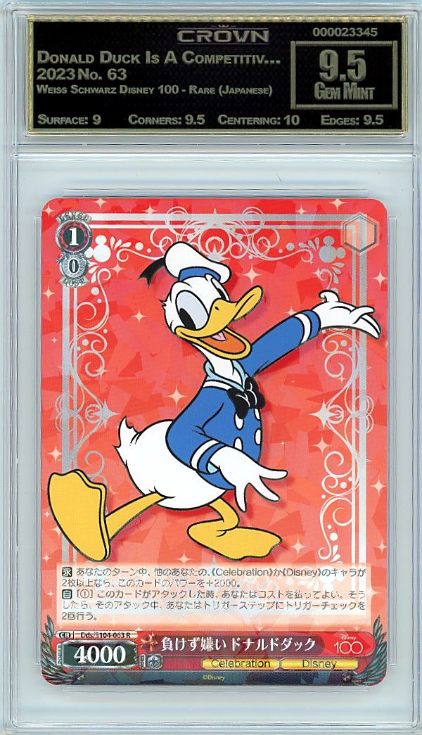 Donald Duck Is A Competitiv…
