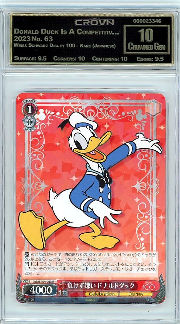 Donald Duck Is A Competitiv…