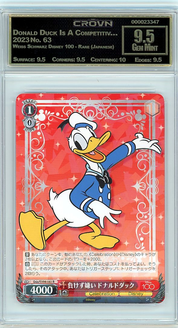 Donald Duck Is A Competitiv…