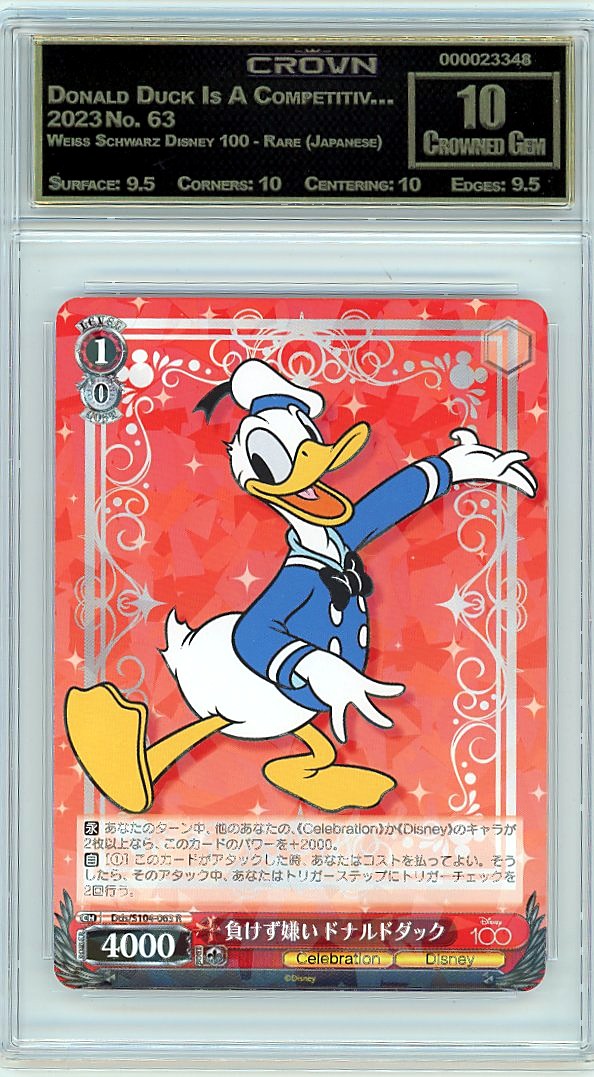 Donald Duck Is A Competitiv…