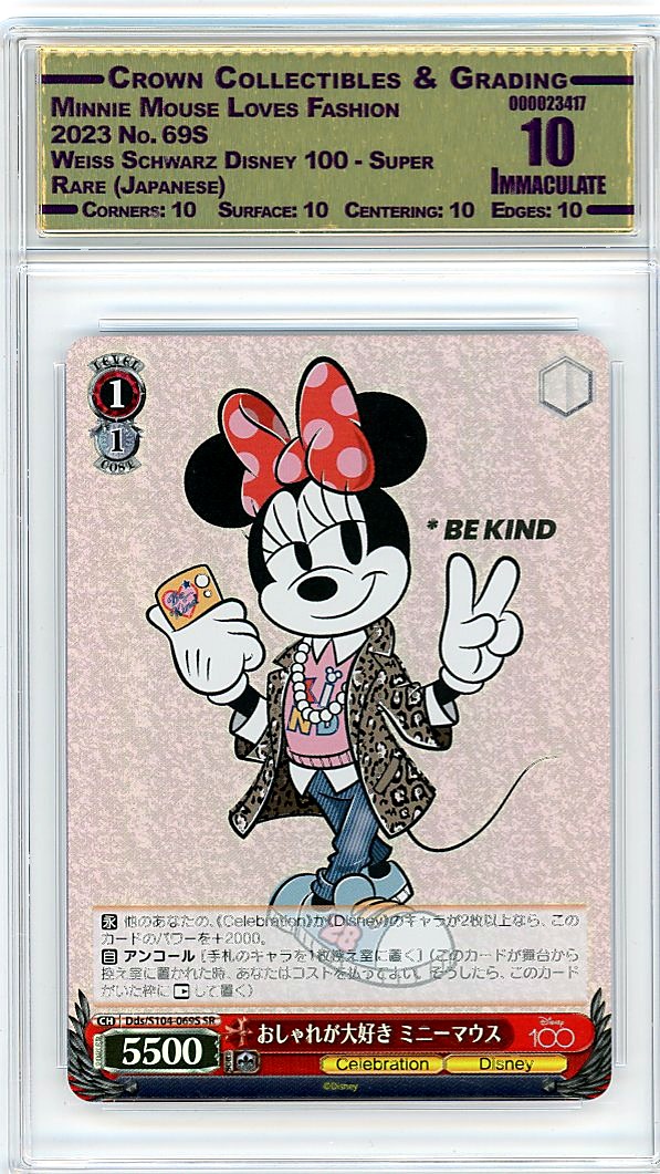 Minnie Mouse Loves Fashion