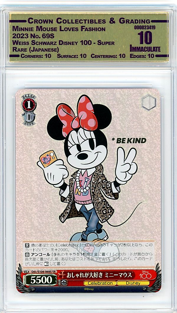 Minnie Mouse Loves Fashion