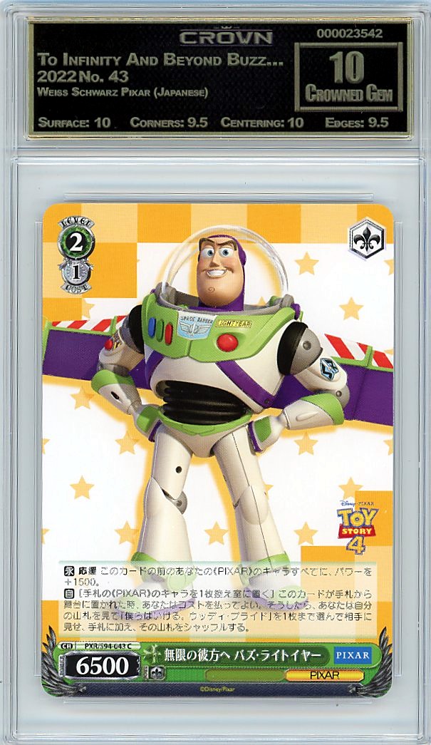 To Infinity And Beyond Buzz…