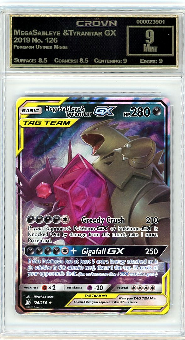 MegaSableye &Tyranitar GX
