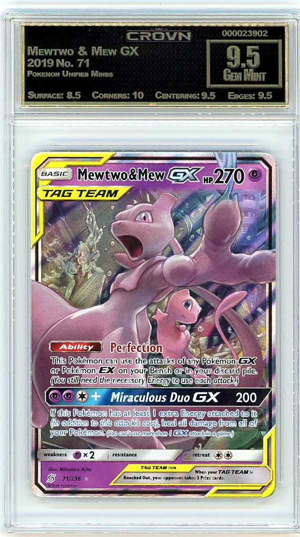 Mewtwo & Mew GX