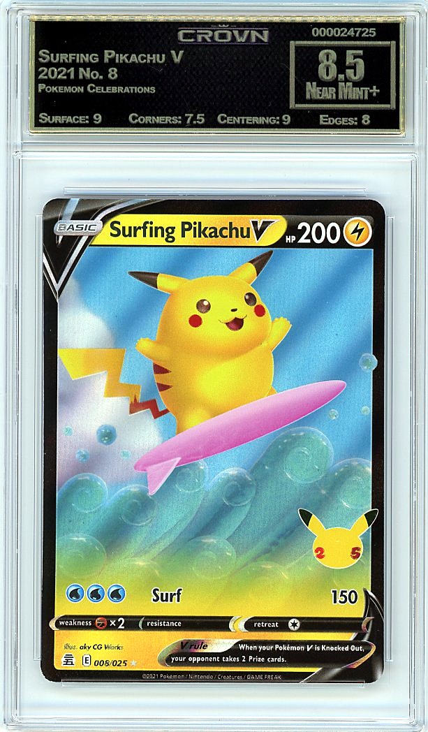Surfing Pikachu V
