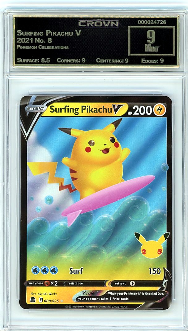 Surfing Pikachu V