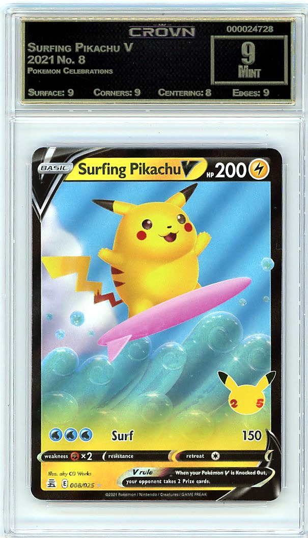 Surfing Pikachu V