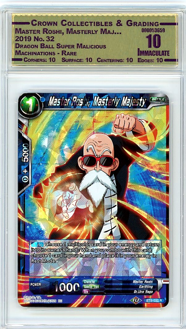 Master Roshi, Masterly Maj…