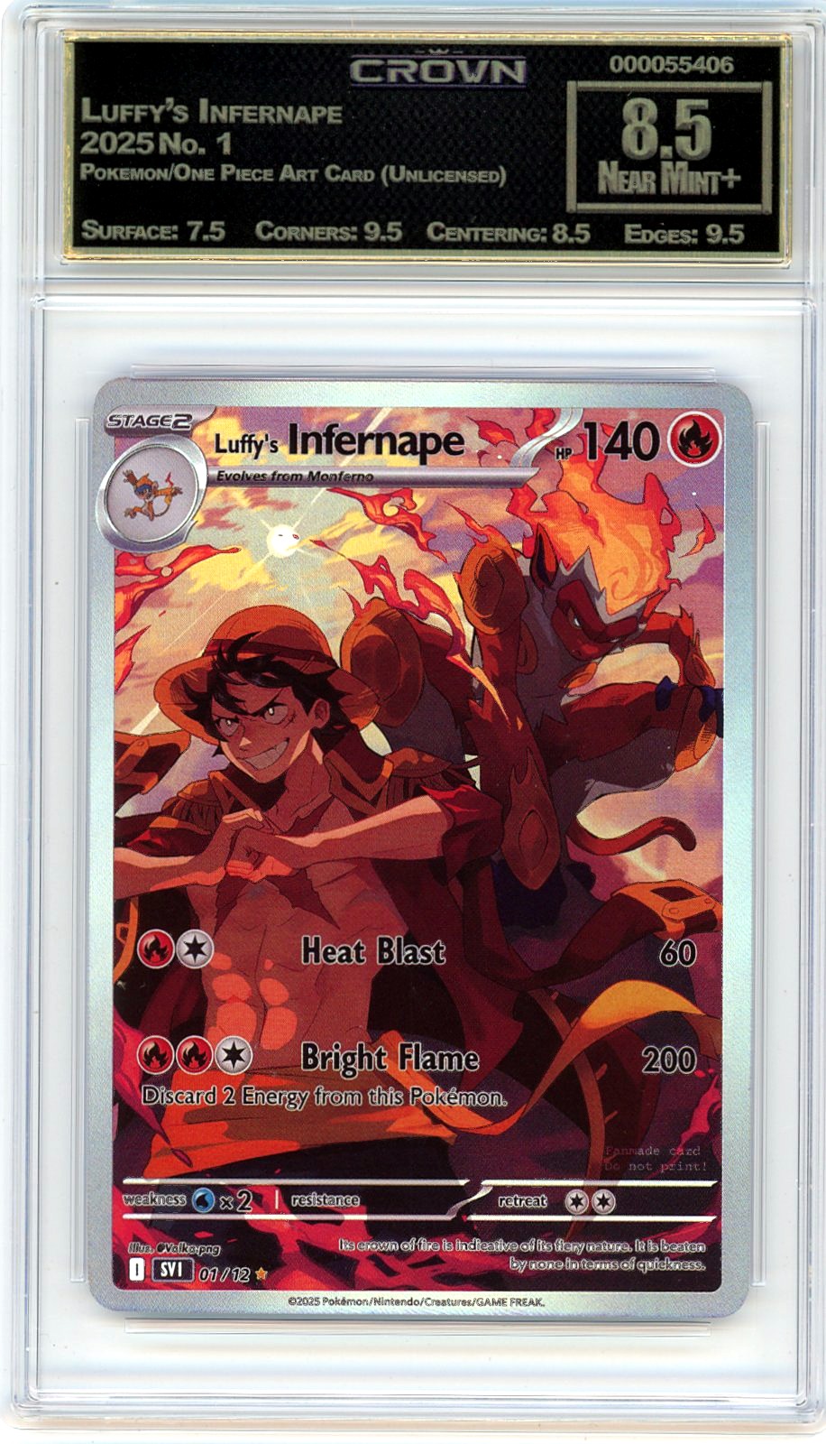 Luffy's Infernape