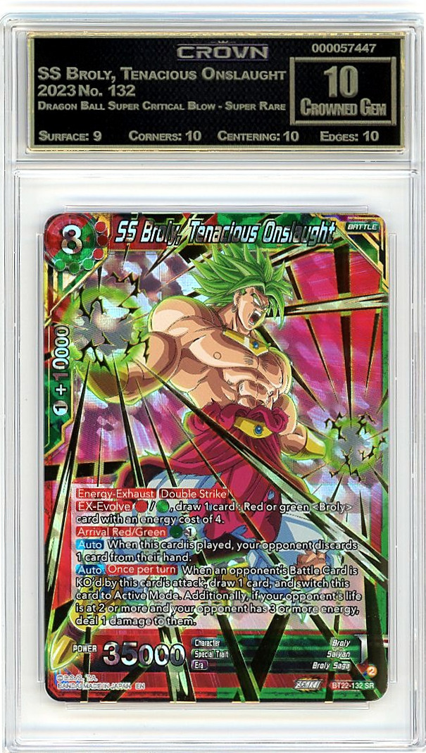 SS Broly, Tenacious Onslaught