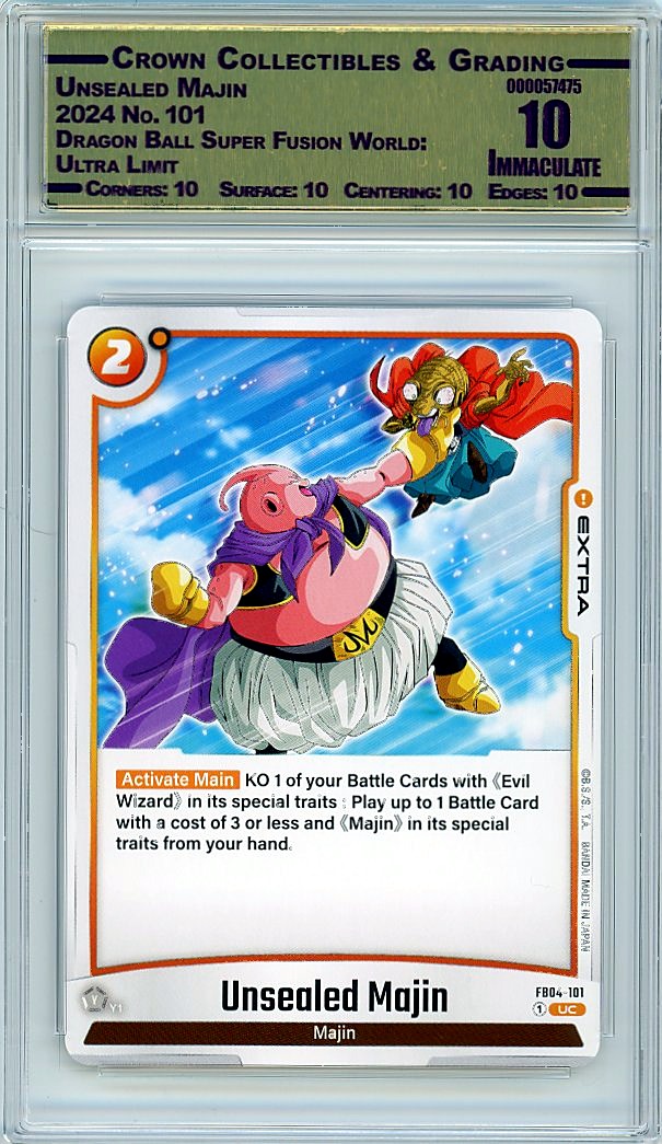 Unsealed Majin