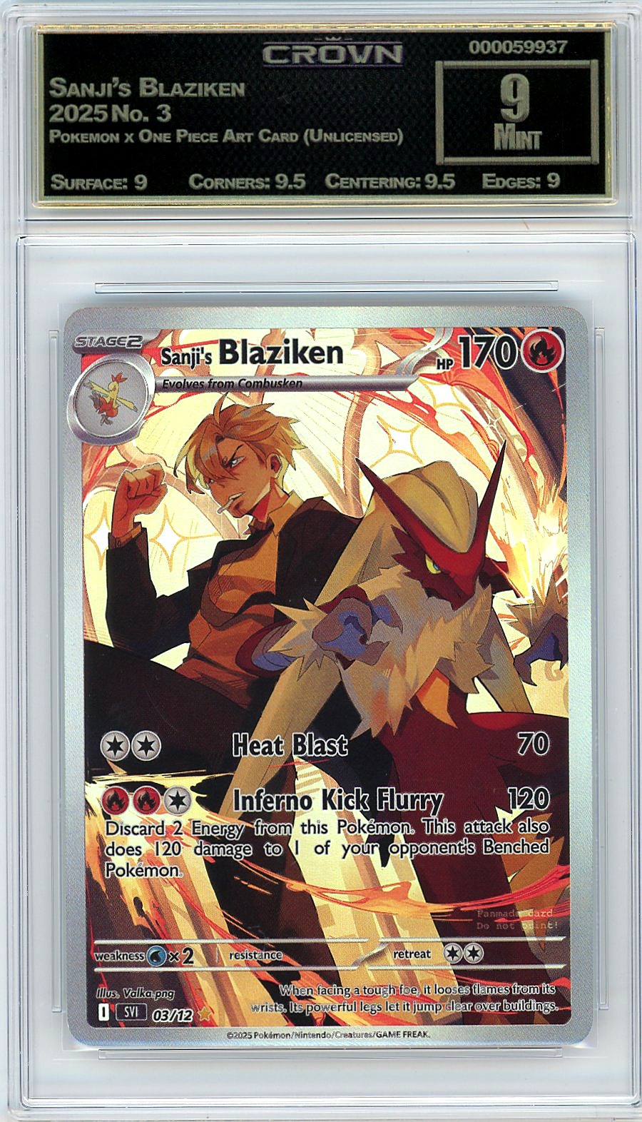 Sanji's Blaziken