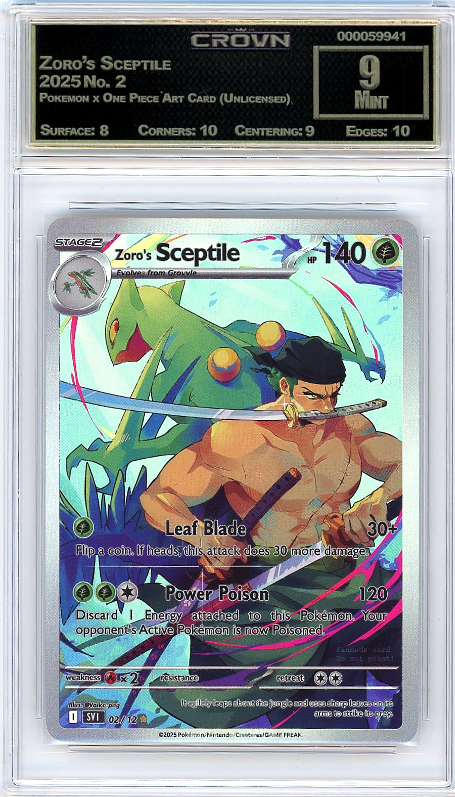 Zoro's Sceptile