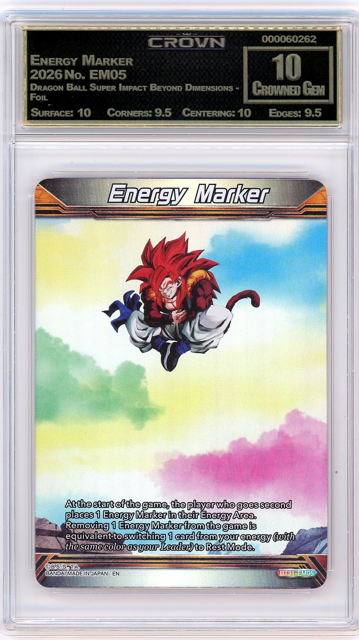 Energy Marker