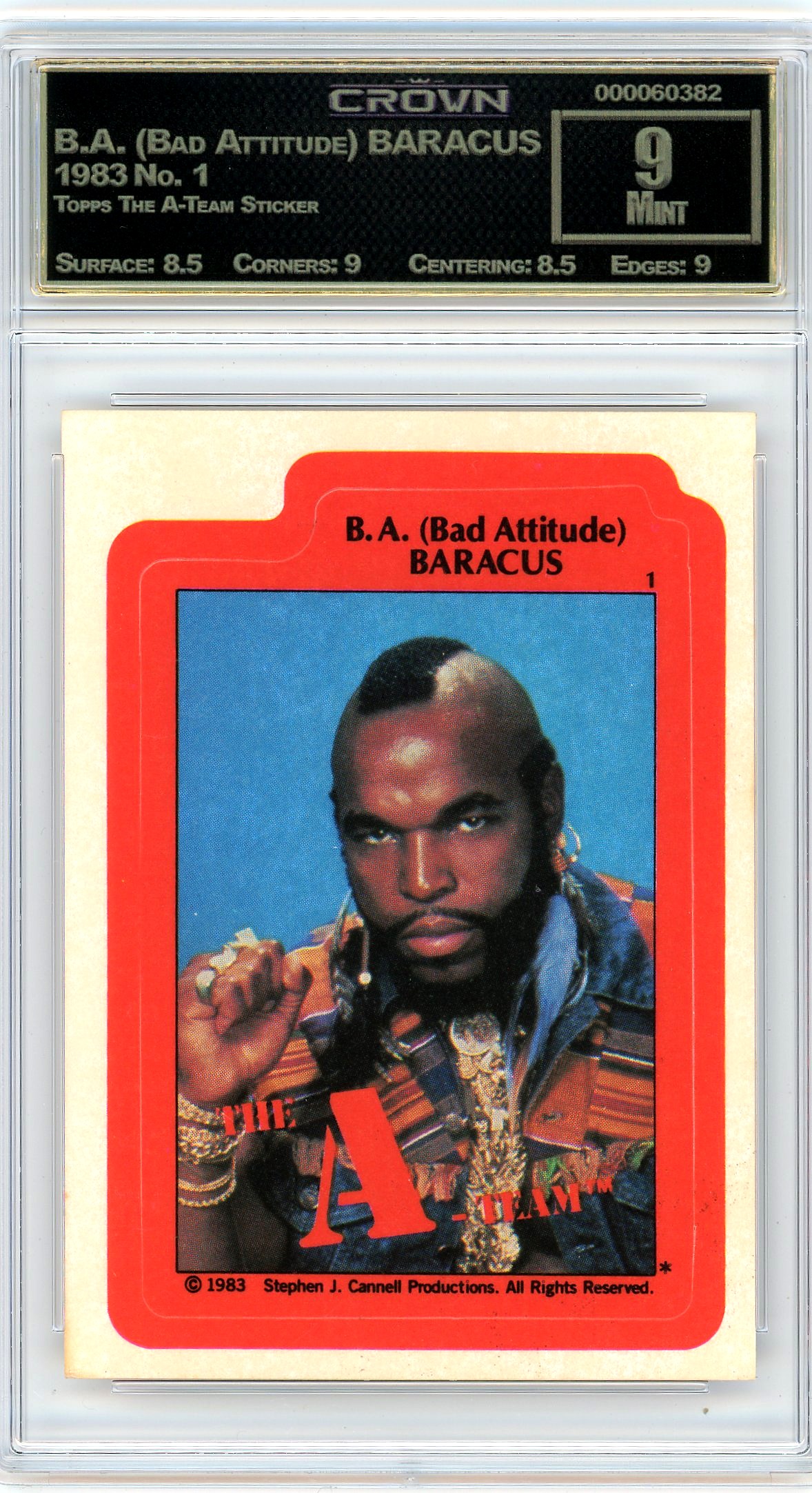 B.A. (Bad Attitude) BARACUS