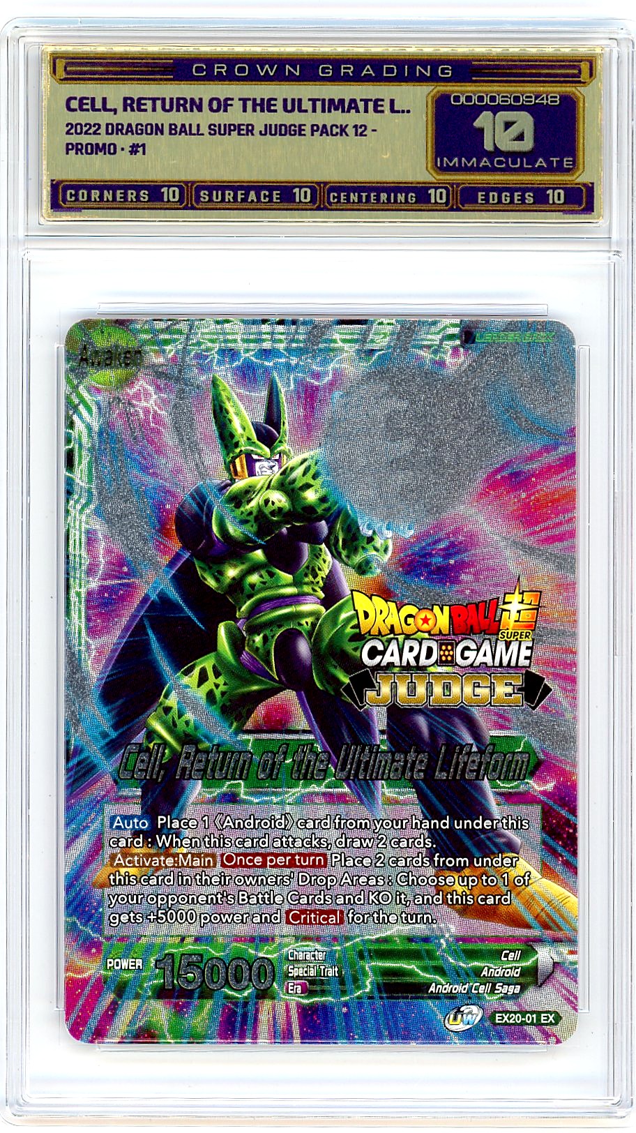 Cell, Return of the Ultimate L..