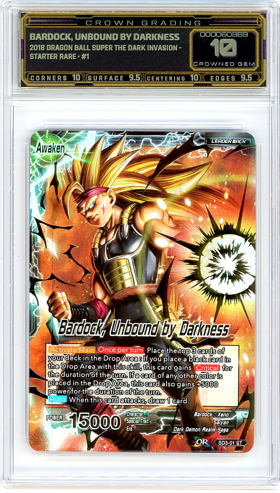 Bardock, Unbound by Darkness